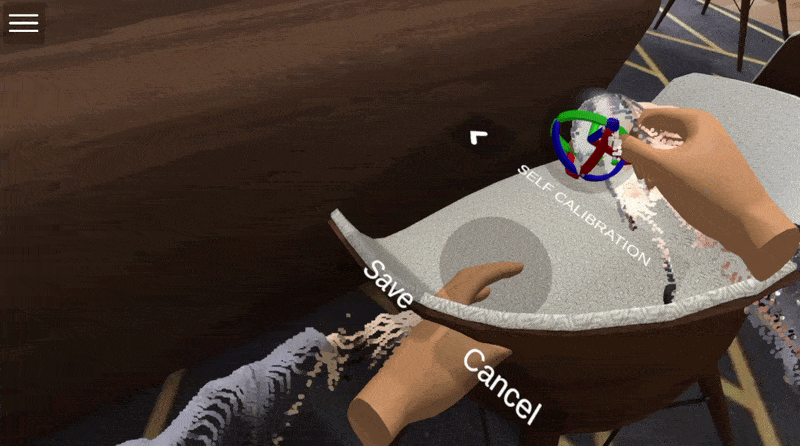 VR Orb Calibration Demo